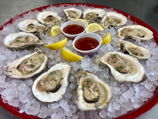 Oysters On the Half-Shell