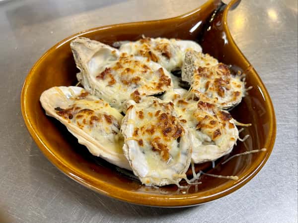 Garlic Parm Oysters