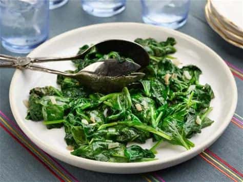 Fresh Sautéed Spinach