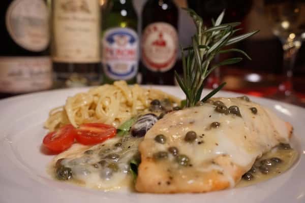 Veal or Chicken Piccata