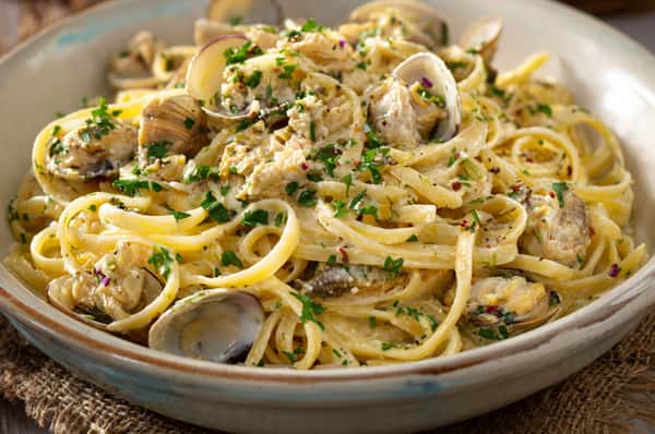Linguini Con Vongole Verace