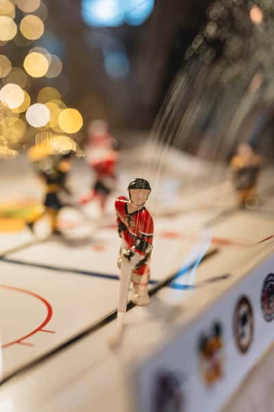 Hockey miniature figurine