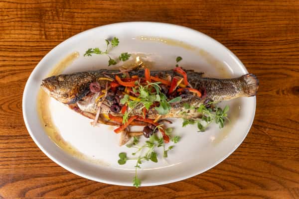 Lemon and herb roasted Fish