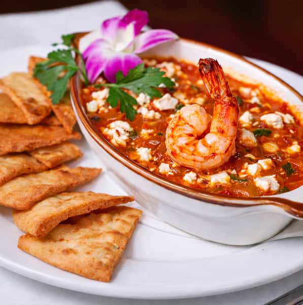 Shrimp Saganaki