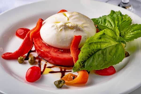Imported Italian Burrata at Empire Steak House Hawaii