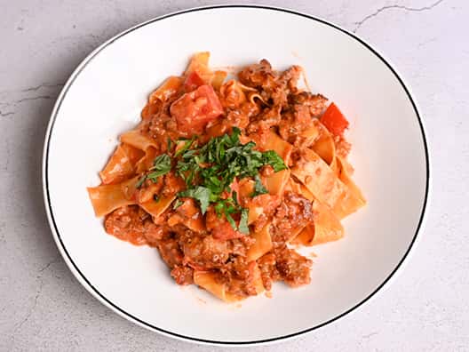 Pappardelle & Italian Sausage