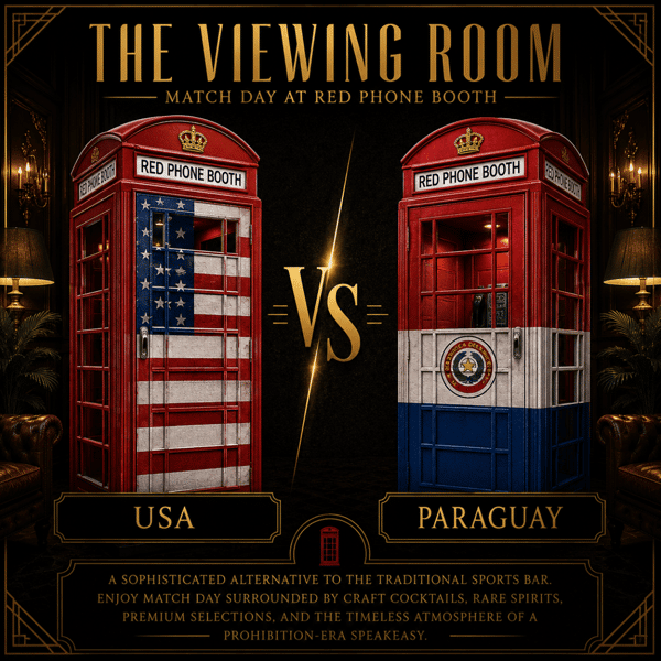 World Cup 2026 Watch Party at Red Phone Booth
