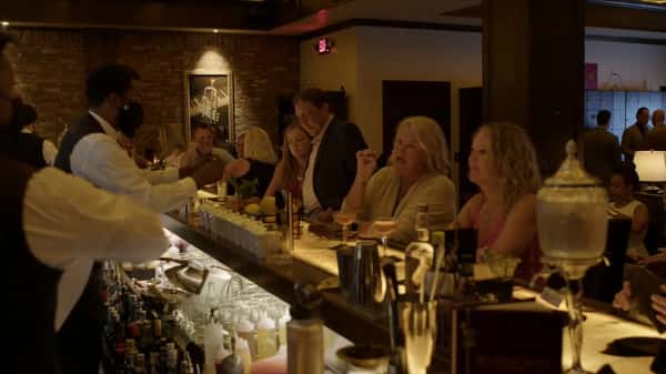 people at bar