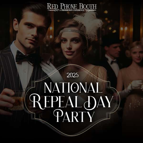 NATIONAL REPEAL DAY RED PHONE BOOTH BUCKHEAD