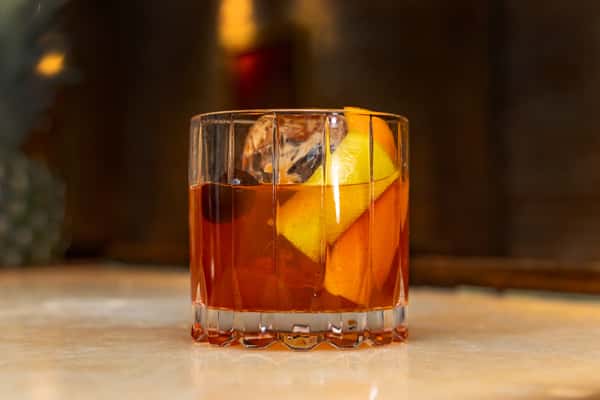 Smoked Old Fashioned