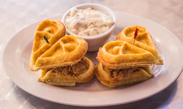 Chicken and Waffle Sliders