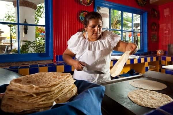 Casa De Pico homemade tortillas