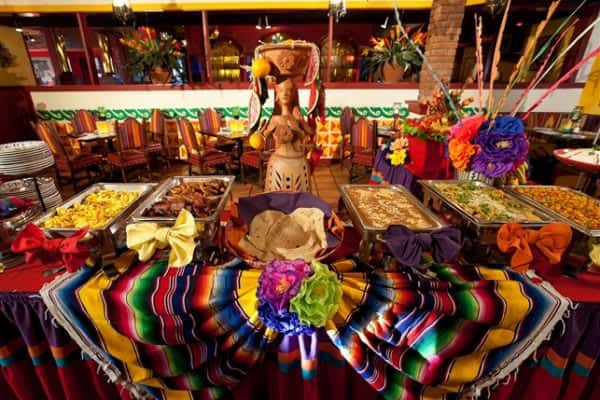 Casa De Pico banquet buffet
