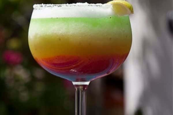 Casa De Pico colorful margarita