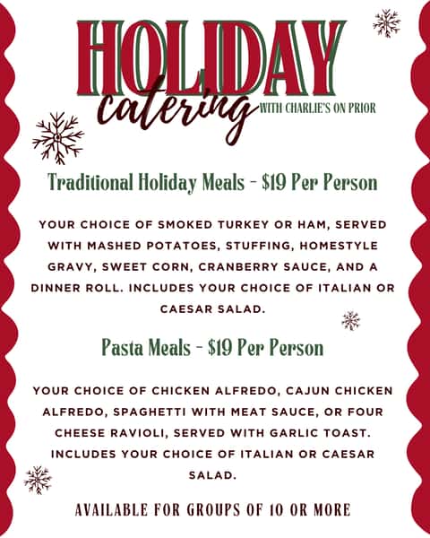 Holiday catering