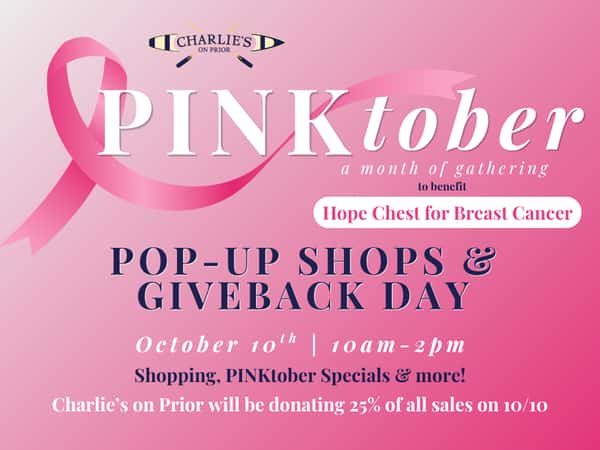 Pinktober Pop up shops