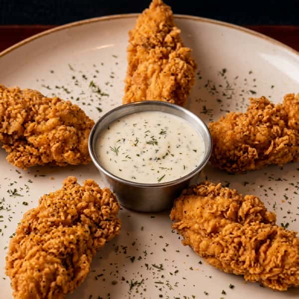 Golden Crispy Chicken Tenders
