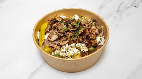 Charcoal Lamb Gyros Bowl
