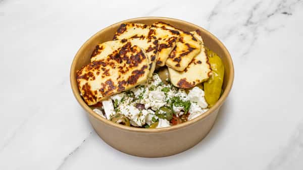 Grilled Halloumi Bowl