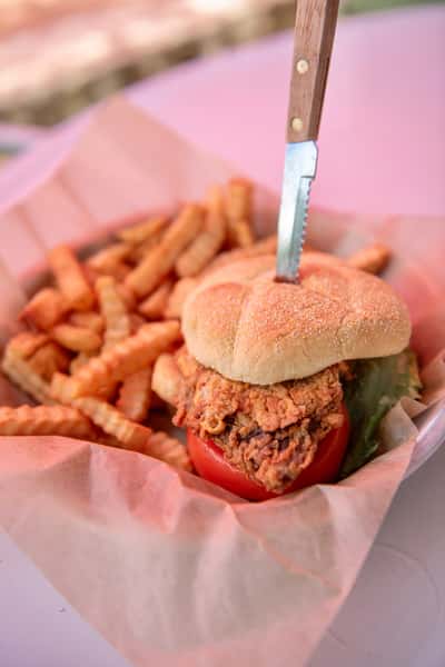 Chicken Fried Steak Sandwich
