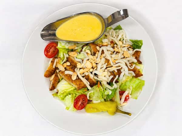 Crispy Chicken Almond Salad