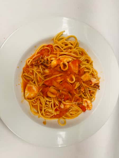 Spaghetti with Calamari