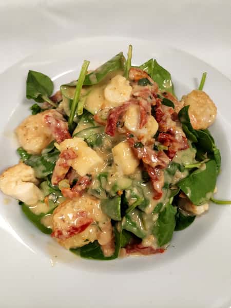 Warm Spinach Salad