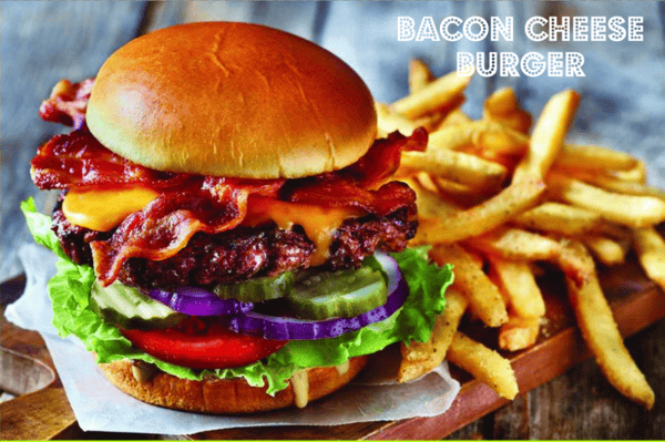 bacon cheseburger