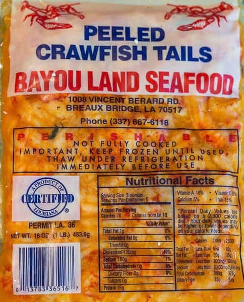 crawfish meat
