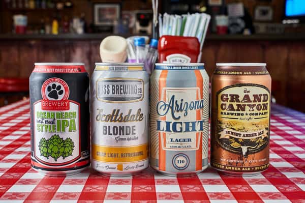 canned beers