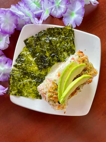 Baked Pan Sushi with Nori