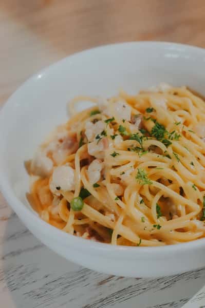 Mini Spaghetti Carbonara