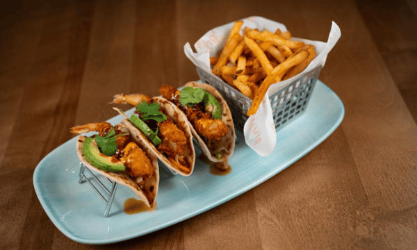 Tempura Shrimp Tacos