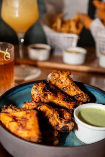 Wings- Blackened & Jalapeno Ranch