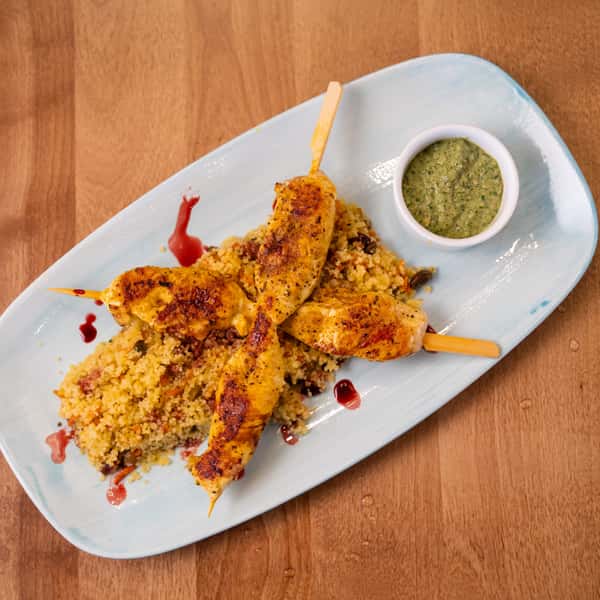 Glazed Chicken Skewers