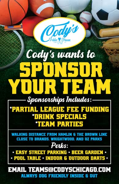 Codys Sports Sponsorship 2025
