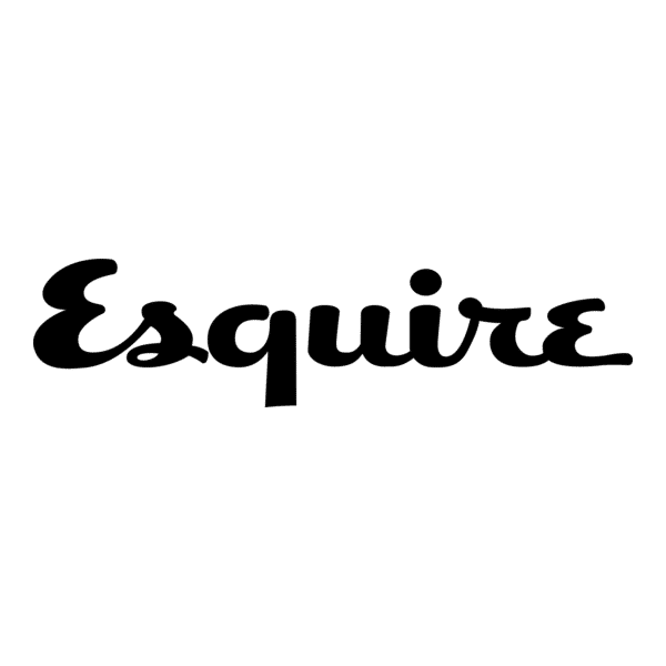 esquire logo in white