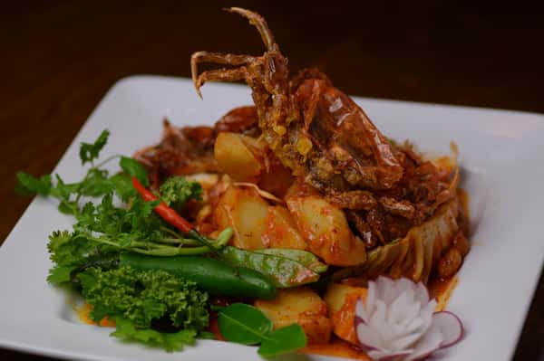 Soft Shell Crab Masaman