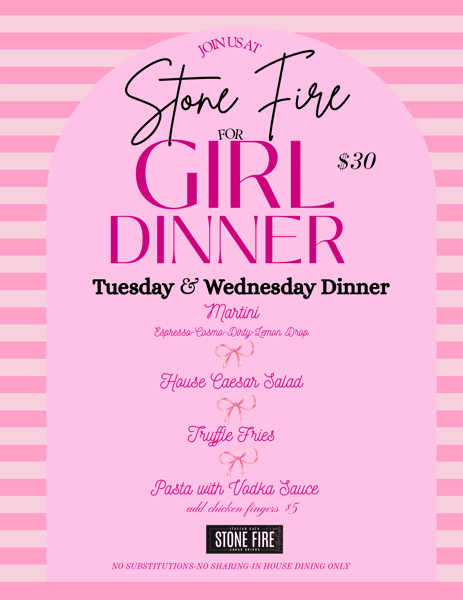 girl dinner