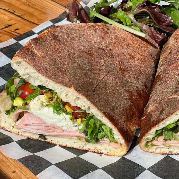 Amazing freshly made sandwich