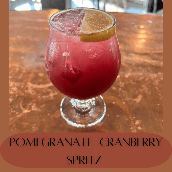 Pomegranate-cranberry Spritz
