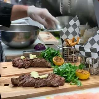 Flat Iron Steak. GF