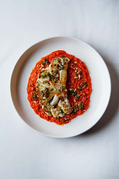 Roasted Cauliflower Alla Roma