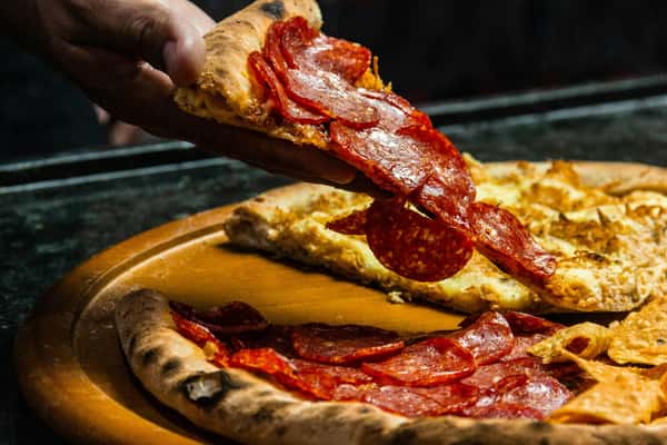 Pizza slices
