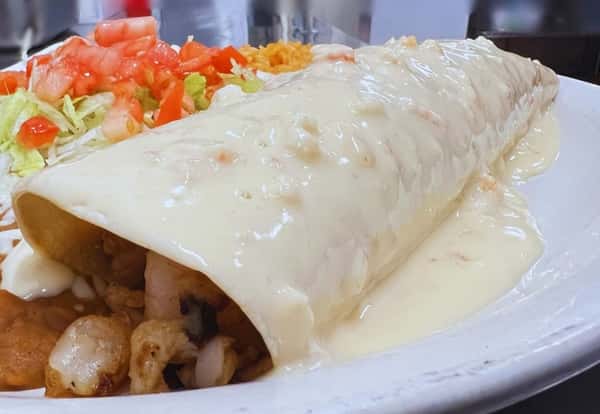 Seafood Burrito
