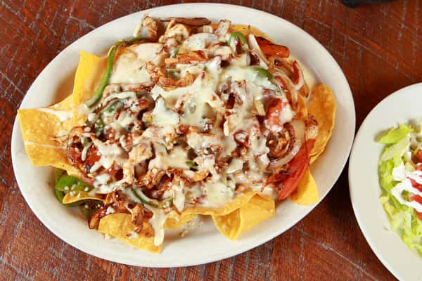 *Nachos from the Grill