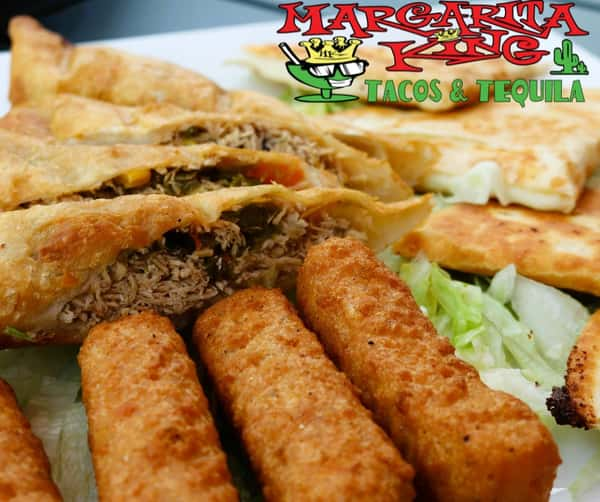 Chimichangas - Dinner Menu - Margarita King Mexican Grill