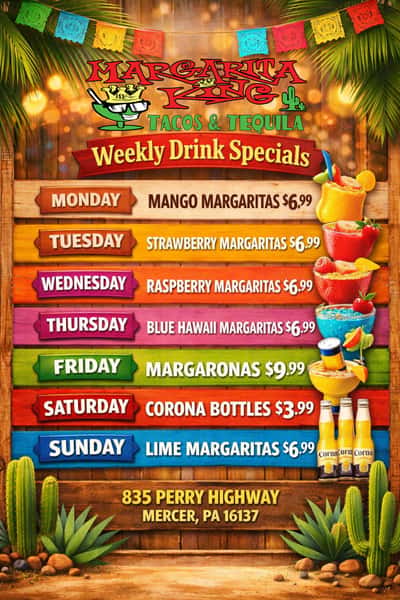 Mercer Daily Specials