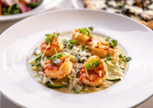 shrimp risotto