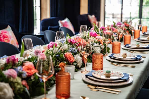 Champagne Room | Cockatil Set-up | Tablescape